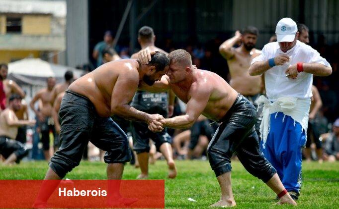 Kumluca'da İsmail Balaban başpehlivan oldu
