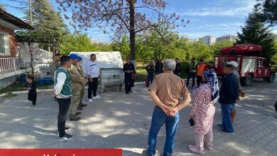 Malatya İtfaiyesi konteyner kentlerde yaşayanları uyardı - Haberois Malatya İtfaiyesi konteyner kentlerde yaşayanları uyardı