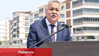 Spor kompleksi temel atma töreni - Haberois Spor kompleksi temel atma töreni