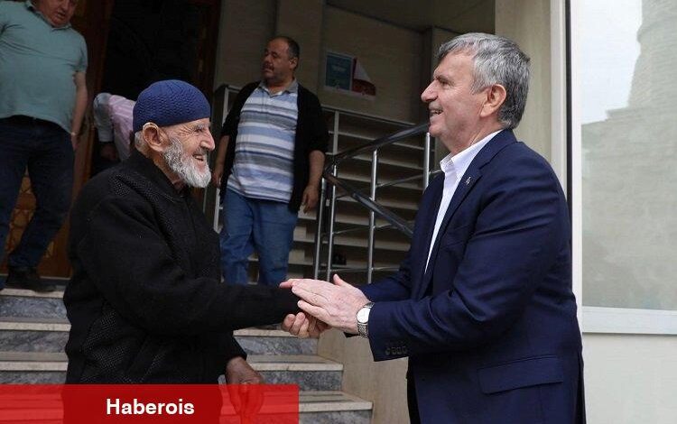 Tahir Akyürek'ten teşekkür ziyareti