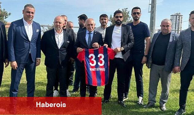 TFF Başkanı Mehmet Büyükekşi Yeni Mersin İdmanyurdu'nu Ziyaret Etti