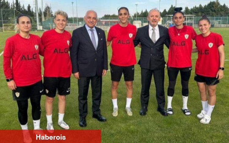 TFF Başkanı Mehmet Büyükekşi'den ALG Spor'a ziyaret - Haberois TFF Başkanı Mehmet Büyükekşi'den ALG Spor'a ziyaret