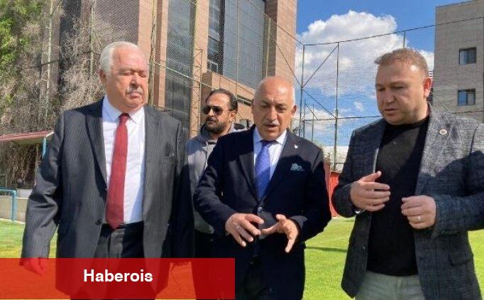 TFF Lideri Büyükekşi'den Gençlerbirliği'ne ziyaret - Haberois TFF Lideri Büyükekşi'den Gençlerbirliği'ne ziyaret