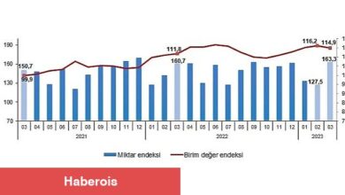 TÜİK: İhracat birim değer endeksi %2,7 arttı