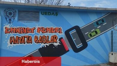 UEDAŞ'ın Renklendirdiği 66. Trafo, Emniyet Kemeri İçin Uyardı - Haberois UEDAŞ'ın Renklendirdiği 66. Trafo, Emniyet Kemeri İçin Uyardı