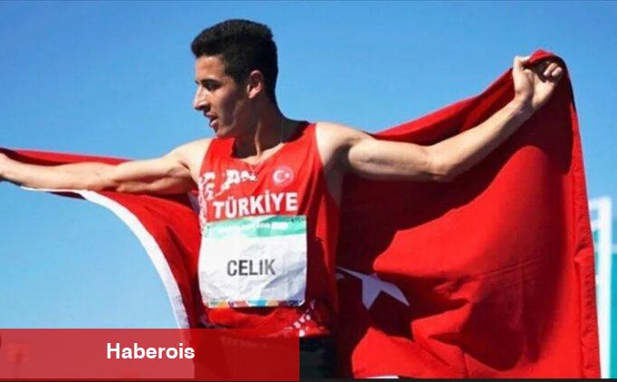Ulusal atlet Mehmet Çelik, Türkiye rekoru kırdı - Haberois Ulusal atlet Mehmet Çelik, Türkiye rekoru kırdı