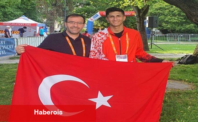 Ulusal atletten gümüş madalya!