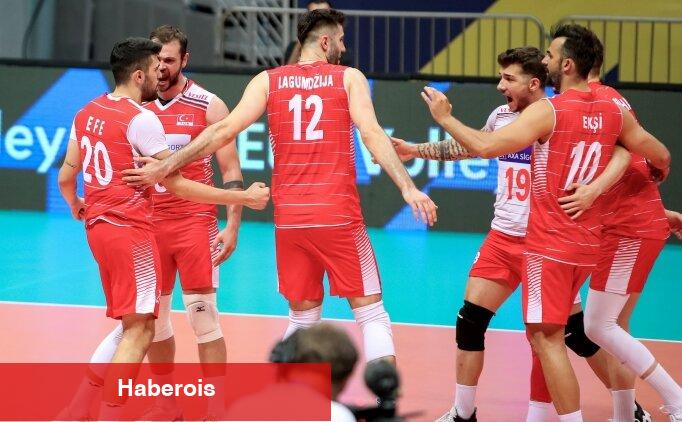 A Ulusal Erkek Voleybol Ekibi'nin finalde rakibi Ukrayna!