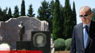 Aliyev’in kabriyle şehitliklere Erdoğan'dan ziyaret