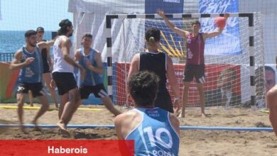 Avrupa Plaj Hentbolu Finalleri devam ediyor