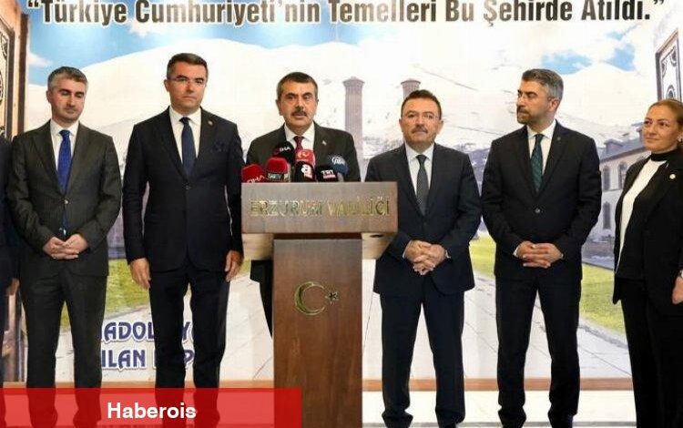 Bakan Tekin'den Erzurum Valiliği'ne ziyaret - Haberois Bakan Tekin'den Erzurum Valiliği'ne ziyaret