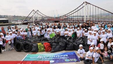 Bandırma'da derinlemesine kıyı temizliği... 1 saatte 780 kilogram atık çıktı - Haberois Bandırma'da derinlemesine kıyı temizliği... 1 saatte 780 kilogram atık çıktı