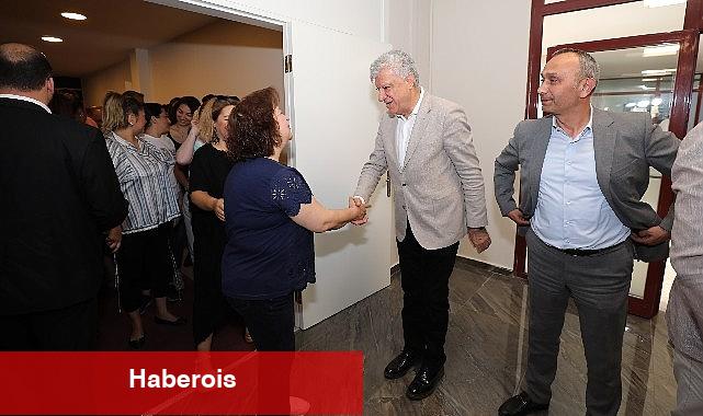 Başkan Engin, Belediye personeli ile bayramlaştı - Haberois Başkan Engin, Belediye personeli ile bayramlaştı