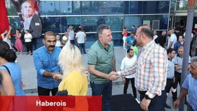 Başkan Sandal personeliyle bayramlaştı