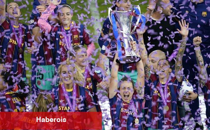 Bayanlar Şampiyonlar Ligi'nde zafer Barcelona'nın - Haberois Bayanlar Şampiyonlar Ligi'nde zafer Barcelona'nın