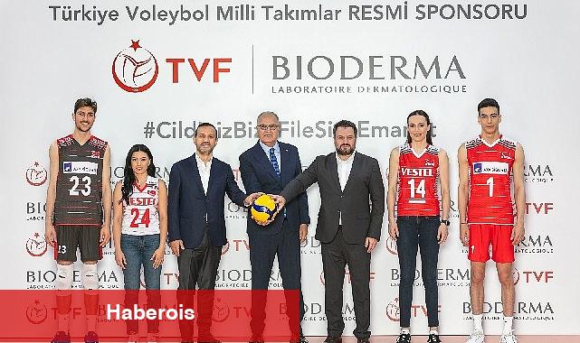 Bioderma 2 yıl daha Voleybol Milli Takımlar Resmi Sponsoru