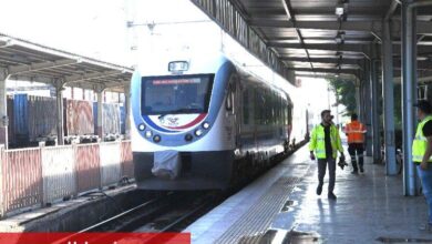 Bölgesel tren ilk seferine uğurlandı