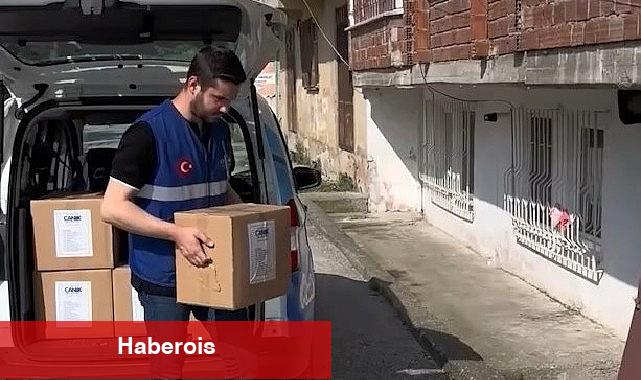 Canik Belediyesi'nden Selden Etkilenen Ailelere Hijyen Paketi Desteği