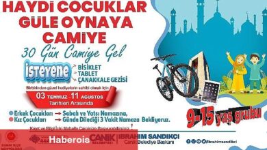 Canik'te Camiye Giden Çocuklar Birbirinden Güzel Hediyelerin Sahibi Olacak