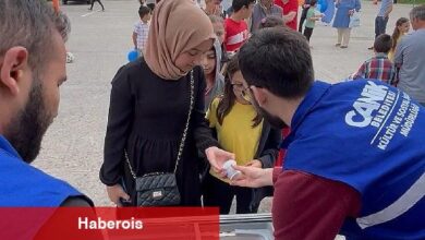 Canik'te Öğrenciler Doyasıya Eğleniyor