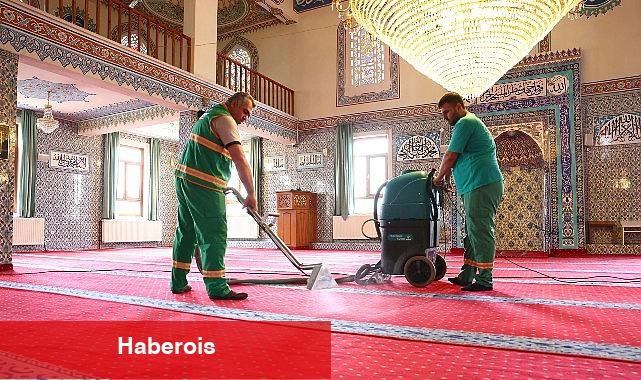 Çankaya'da Camilerde Bayram temizliği - Haberois Çankaya'da Camilerde Bayram temizliği