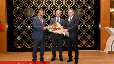 Cemal Noğay'a veda yemeği