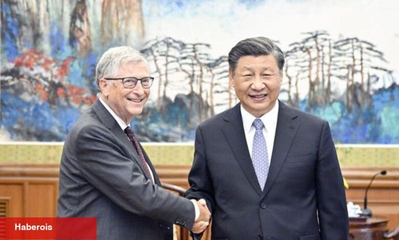 Çin Devlet Lideri Şi, Bill Gates ile görüştü