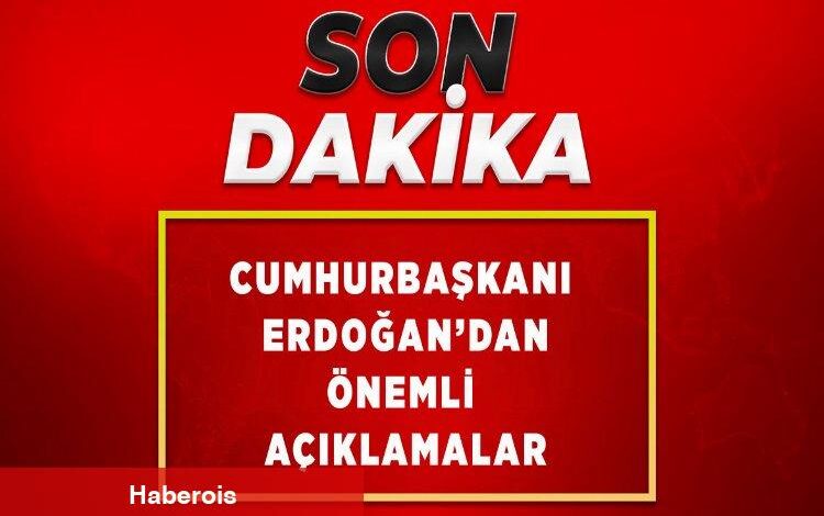 Cumhurbaşkanı Erdoğan, Millete Sesleniş konuşması yapıyor