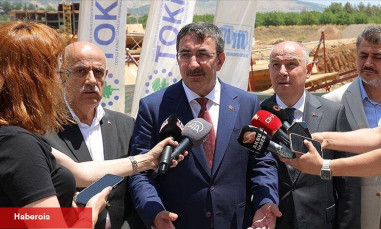 Cumhurbaşkanı Yardımcısı Yılmaz: Yeni konutlar afetlere dirençli olacak