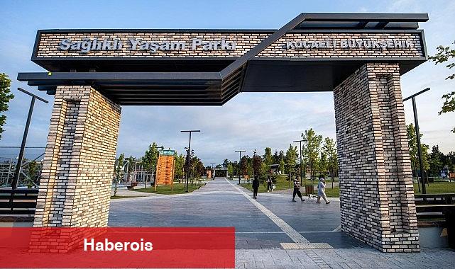 Derince Sağlıklı Yaşam Parkını inceleyen Başkan Büyükakın, sağlıklı yaşama adım atmak için herkesi bu güzel parka davet etti