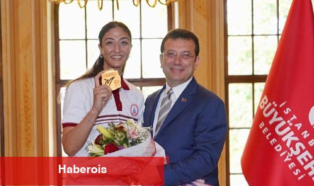 Ekrem İmamoğlu Şampiyonları Ağırladı - Haberois Ekrem İmamoğlu Şampiyonları Ağırladı