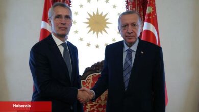 Erdoğan, NATO Genel Sekreteri Stoltenberg ile görüştü