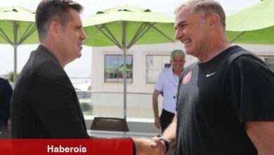 Hüseyin Eroğlu, Stefan Kuntz'u ziyaret etti - Haberois Hüseyin Eroğlu, Stefan Kuntz'u ziyaret etti