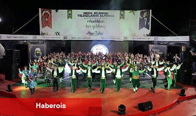 İnegöl Belediyesi Halk Dansları Topluluğundan Muhteşem Gece