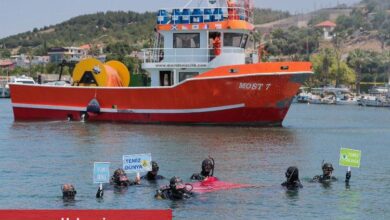 İzmir Aliağa'da 'deniz'den farkındalık