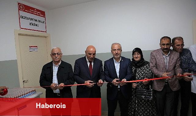 Keçiören'de sıvı savun ve yüzey temizleyicisi üretim atölyesi hizmete açıldı