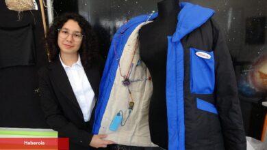 Lise öğrencileri teknolojik mont tasarladı! - Haberois Lise öğrencileri teknolojik mont tasarladı!