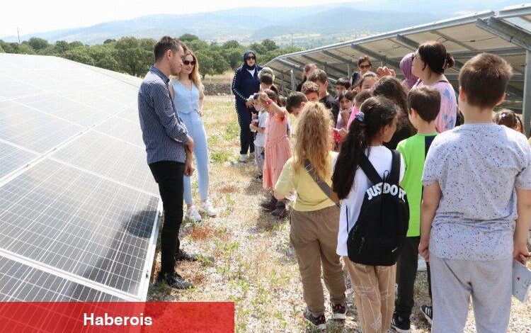 Manisa'da öğrencilere yerinde 'enerji' dersi - Haberois Manisa'da öğrencilere yerinde 'enerji' dersi
