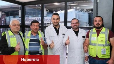 Mercedes-Benz Türk'ün Sağlık Bakım Tırı şoförleri kendi evinde ağırladı