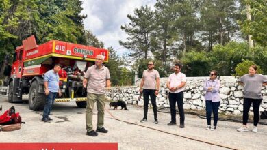 Milas'ın gönüllülerini 'Ateş Savaşçıları' eğitti