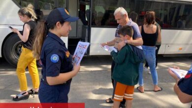 Muğla'da turizm merkezlerinde yangın uyarısı