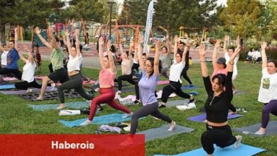 Nilüferliler yoga için buluşuyor