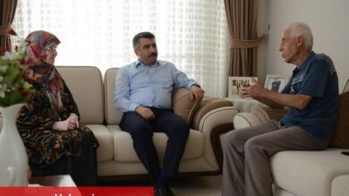 Oktay Yılmaz'dan şehit ailesine bayram ziyareti
