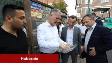 Park Caddesinin Asfaltı Yenileniyor