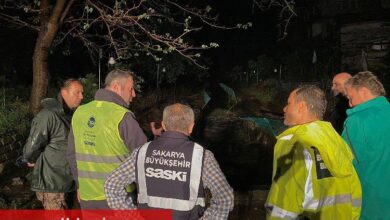 Sakarya'da gece boyu sel mesaisi - Haberois Sakarya'da gece boyu sel mesaisi
