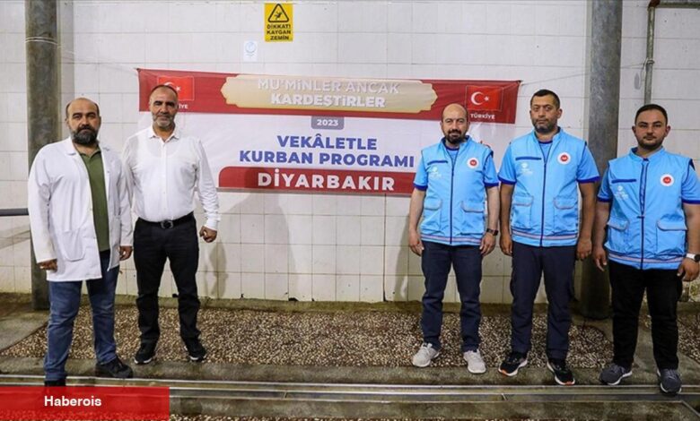 TDV, Diyarbakır'da kesilecek 14 bin pay kurban etini gereksinim sahiplerine ulaştıracak - Haberois TDV, Diyarbakır'da kesilecek 14 bin pay kurban etini gereksinim sahiplerine ulaştıracak