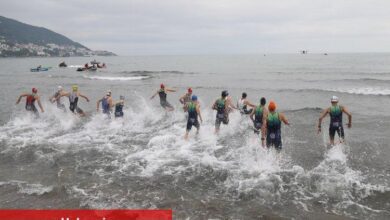 Triatlon şampiyonası nefes kesti