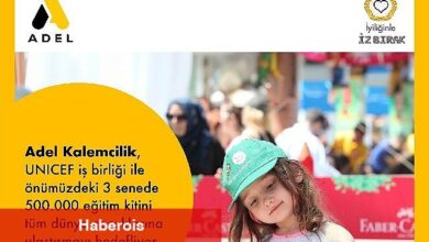 Adel Kalemcilik, UNİCEF işbirliği ile önümüzdeki 3 senede 500.000 eğitim kitini tüm dünya çocuklarına ulaştırmayı hedefliyor… - Haberois Adel Kalemcilik, UNİCEF işbirliği ile önümüzdeki 3 senede 500.000 eğitim kitini tüm dünya çocuklarına ulaştırmayı hedefliyor…