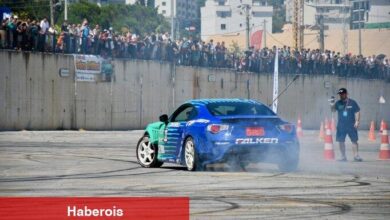 Araba tutkunları "Gebze Driftfest"te bir ortaya geldi