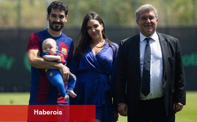 Barcelona yeni transferi İlkay Gündoğan'ı tanıttı